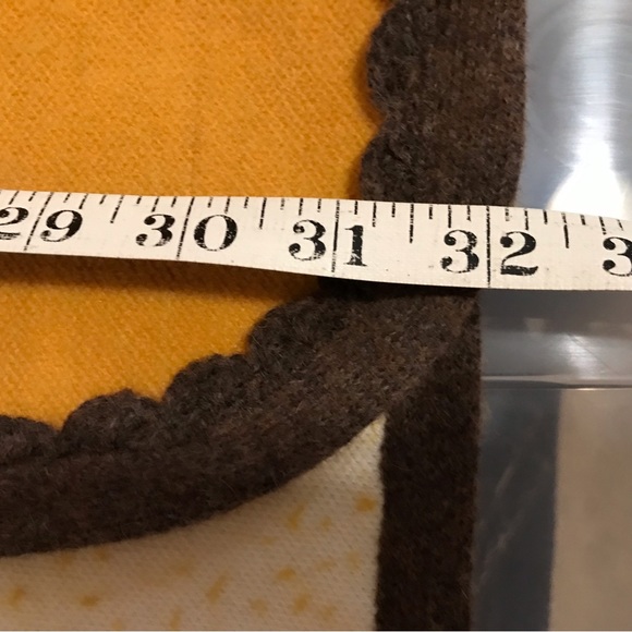 Manoush wool and silk long sweater coat S fun owl print - Picture 9 of 11